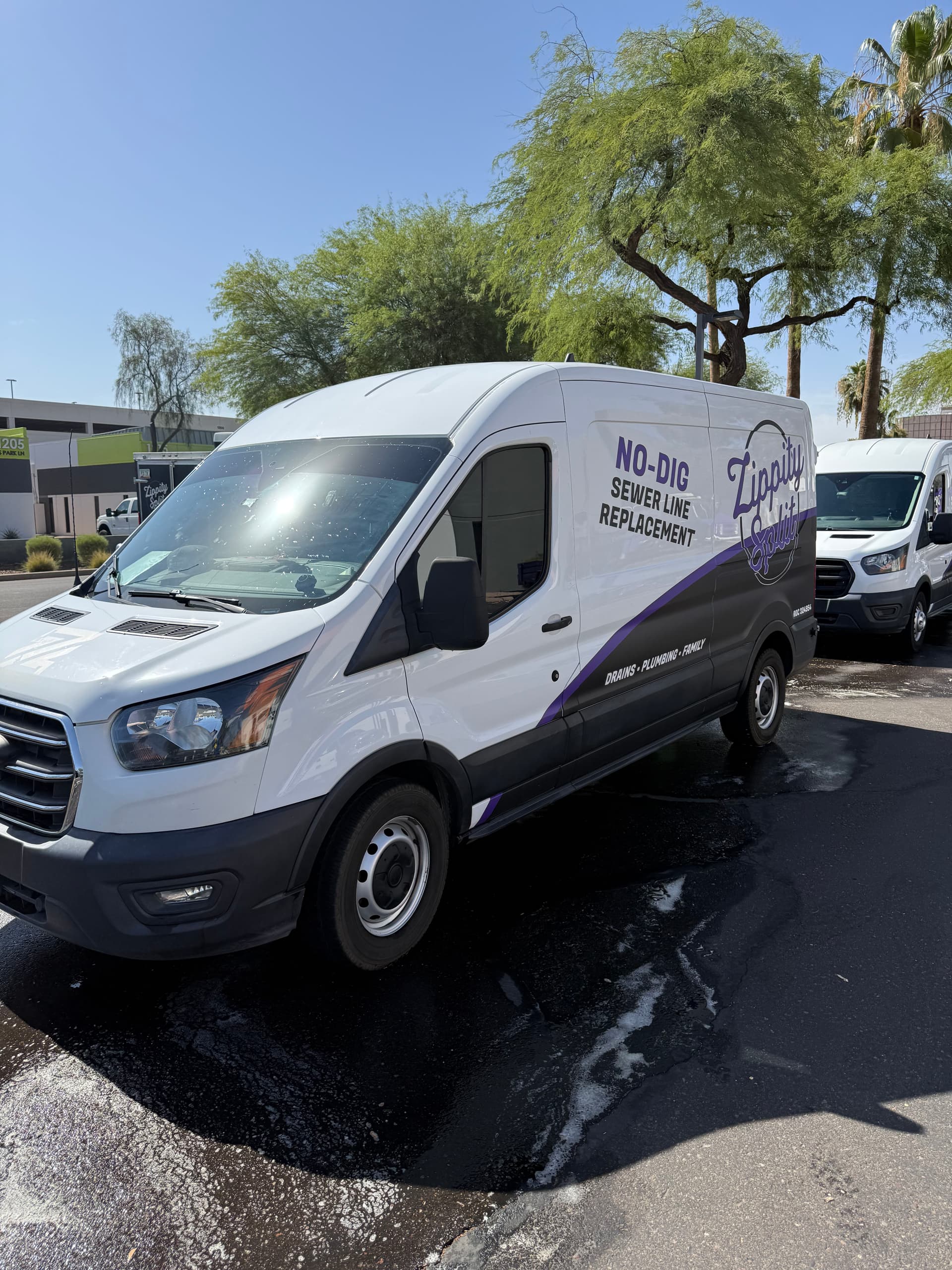 Gallery photos for Fleet Washing for Zippity Split Plumbing's Whole Lineup: Image #4